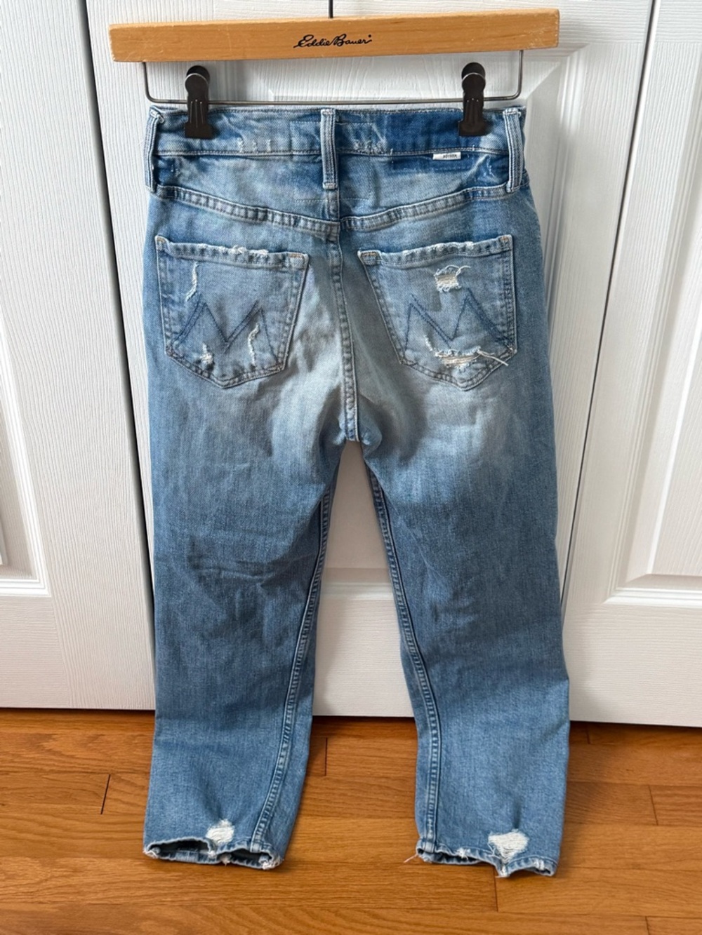 Mother Superior The Tomcat Jeans in Light Wash - Picture 3 of 5